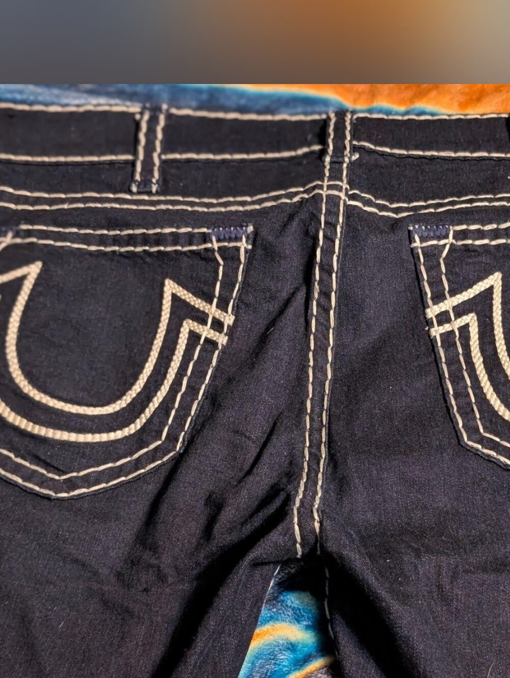 Men's True Religion "Rocco" With Rope Stitch. 46" Waist